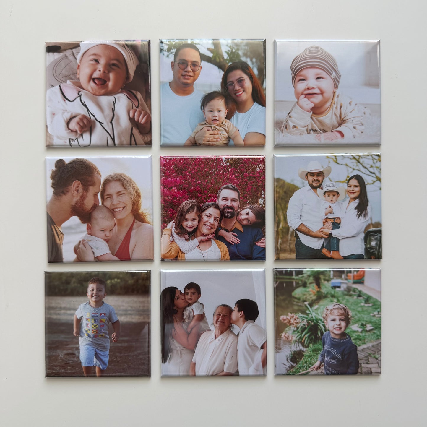 2.5"x2.5" Custom Photo Magnets
